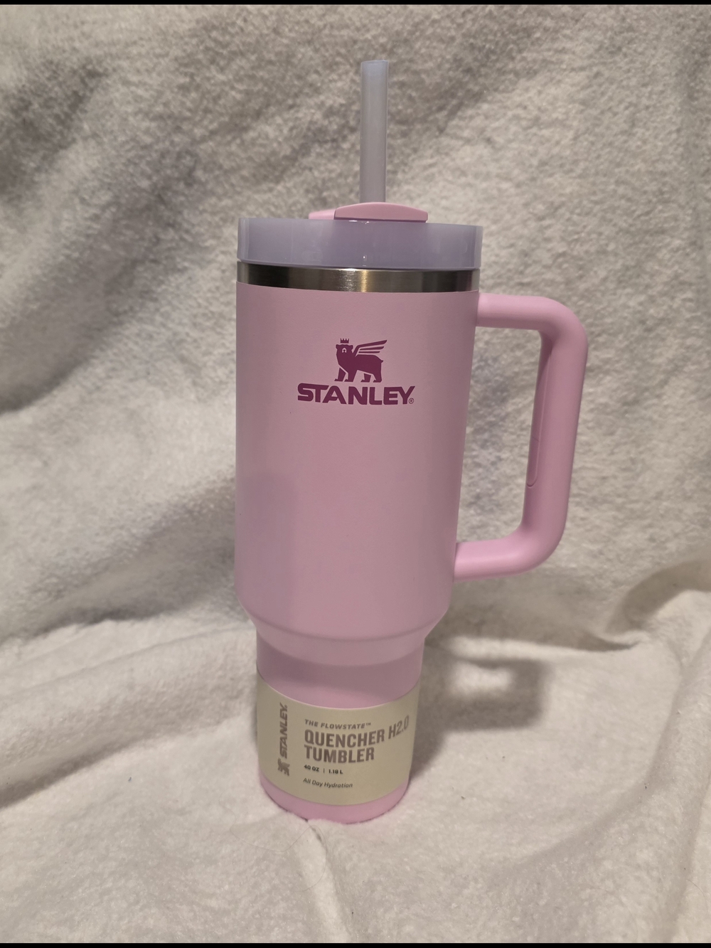 NEW Stanley Pink Quencher H2.0 Tumbler with Handle